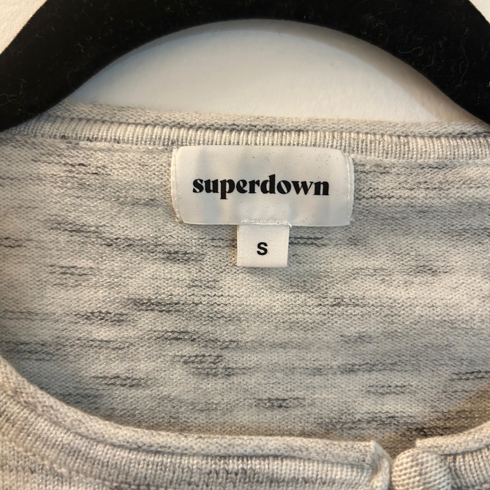 Superdown Kai Button Cross Sweater - image 3